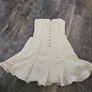 Niteline vinatge embellished ivory dress